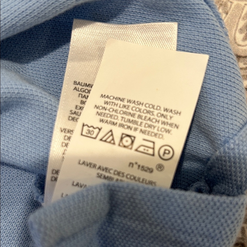 Polo by Ralph Lauren Sky Blue Kids Polo Shirt - Picture 7 of 7